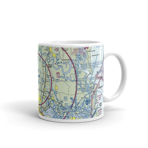 Jacksonville International Airport (JAX) VFR Sectional  Mug