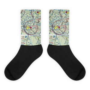 Jonesboro Municipal Airport (JBR) VFR Sectional Socks