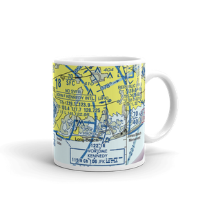 John F Kennedy International Airport (JFK) VFR Sectional  Mug