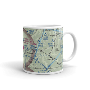 Julian Carroll Airport (JKL) VFR Sectional  Mug