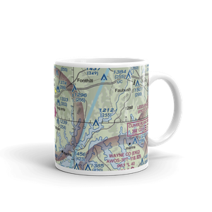 Russell County Airport (K24) VFR Sectional  Mug