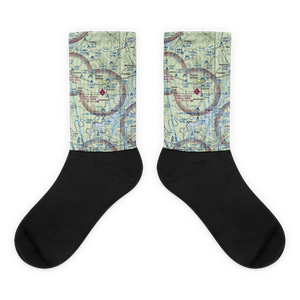 Russell County Airport (K24) VFR Sectional Socks