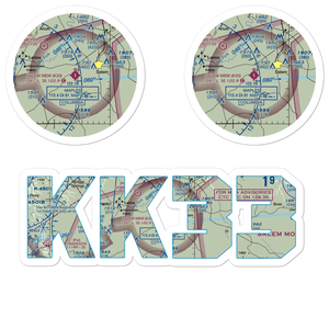 Salem Memorial Airport (K33) VFR Sectional Sticker Pack