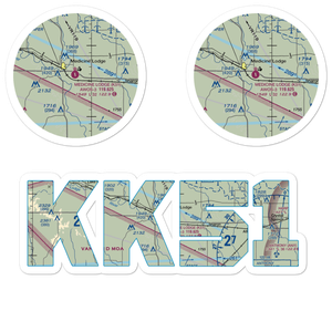 Medicine Lodge Airport (K51) VFR Sectional Sticker Pack