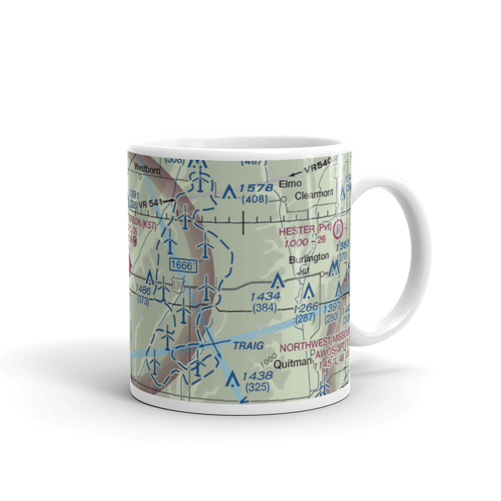 Gould Peterson Municipal Airport (K57) VFR Sectional  Mug 