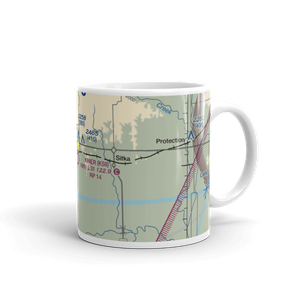 Harold Krier Field (K58) VFR Sectional  Mug