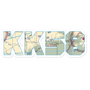 Harold Krier Field (K58) VFR Sectional Sticker