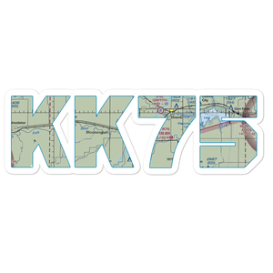 Osborne Municipal Airport (K75) VFR Sectional Sticker