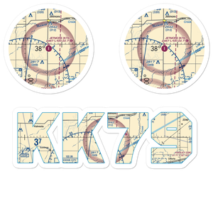 Jetmore Municipal Airport (K79) VFR Sectional Sticker Pack