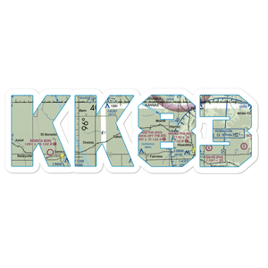 Sabetha Municipal Airport (K83) VFR Sectional Sticker