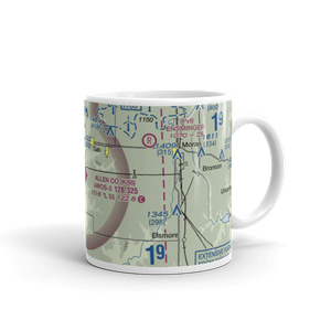 Allen County Airport (K88) VFR Sectional  Mug