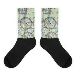 Macon Fower Memorial Airport (K89) VFR Sectional Socks