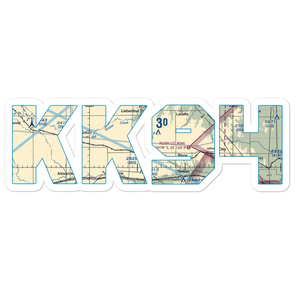 Rush County Airport (K94) VFR Sectional Sticker