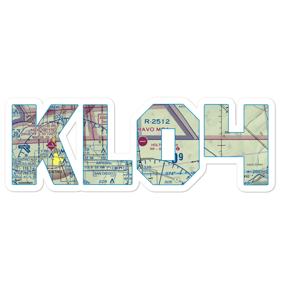 Holtville Airport (L04) VFR Sectional Sticker 
