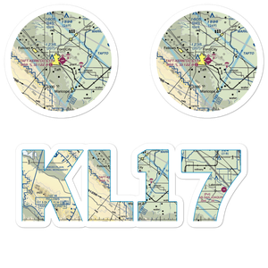 Taft Kern County Airport (L17) VFR Sectional Sticker Pack