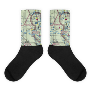 Wasco Kern County Airport (L19) VFR Sectional Socks
