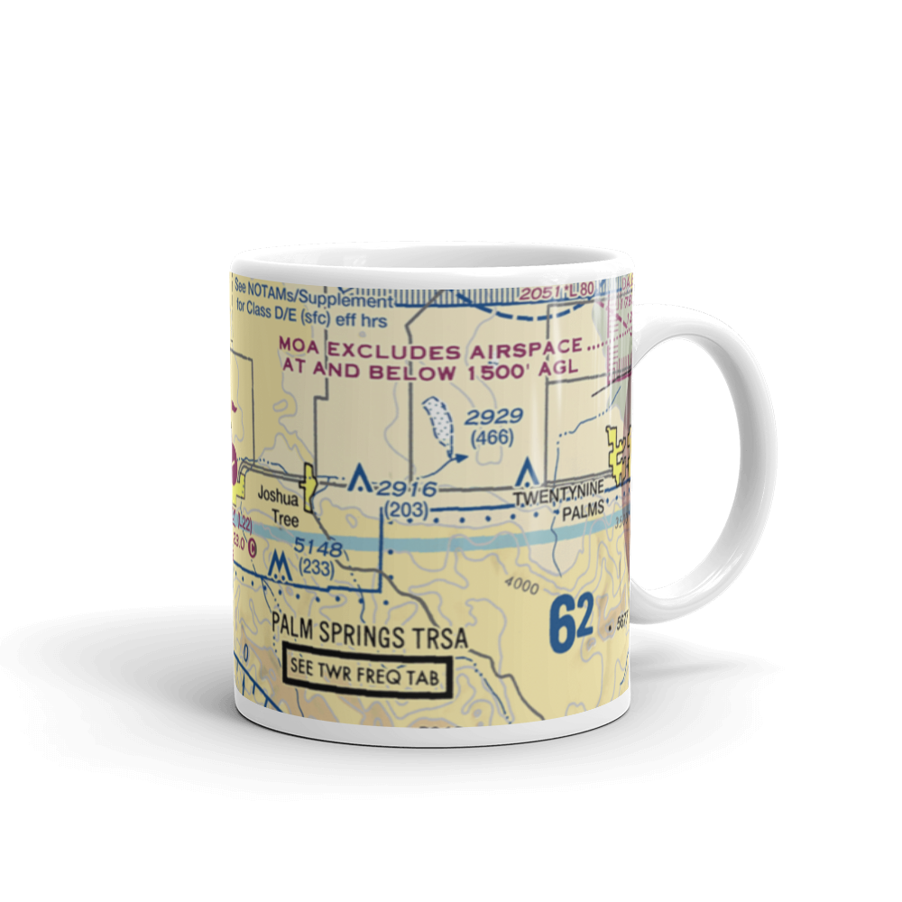 Yucca Valley Airport (L22) VFR Sectional  Mug 