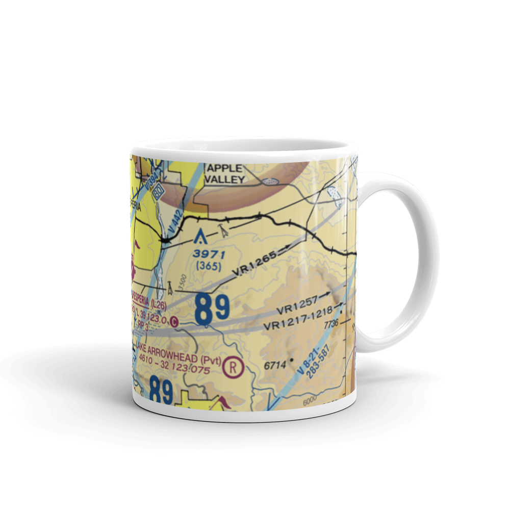 Hesperia Airport (L26) VFR Sectional  Mug 