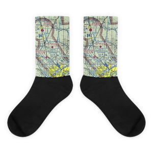 Poso Kern County Airport (L73) VFR Sectional Socks