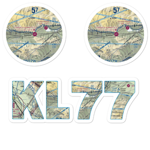 Chiriaco Summit Airport (L77) VFR Sectional Sticker Pack