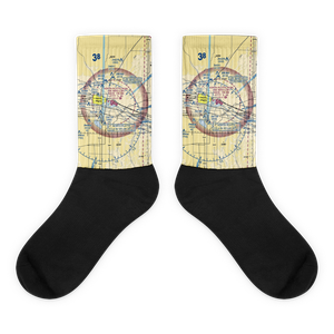 North Platte Regional Airport Lee Bird Field (LBF) VFR Sectional Socks