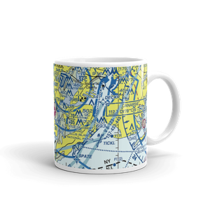 Linden Airport (LDJ) VFR Sectional  Mug