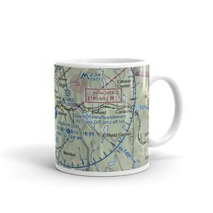 Lebanon Municipal Airport (LEB) VFR Sectional  Mug