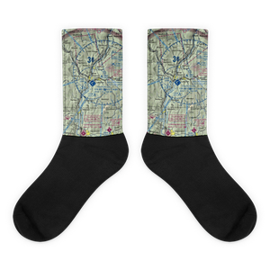 Lebanon Municipal Airport (LEB) VFR Sectional Socks