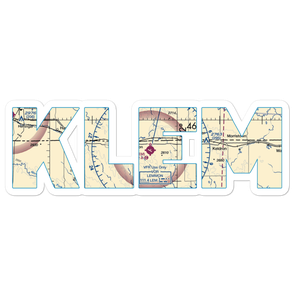 Lemmon Municipal Airport (LEM) VFR Sectional Sticker