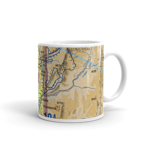 Logan-Cache Airport (LGU) VFR Sectional  Mug