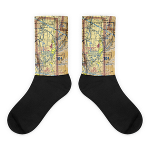 Logan-Cache Airport (LGU) VFR Sectional Socks