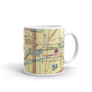 La Junta Municipal Airport (LHX) VFR Sectional  Mug