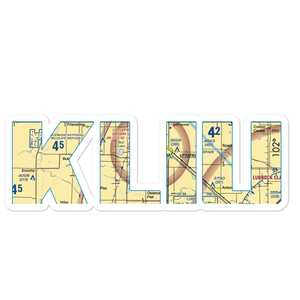 Littlefield Municipal Airport (LIU) VFR Sectional Sticker