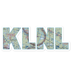 Kings Land O' Lakes Airport (LNL) VFR Sectional Sticker