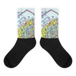 Willoughby Lost Nation Municipal Airport (LNN) VFR Sectional Socks