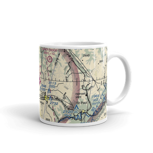 Lonesome Pine Airport (LNP) VFR Sectional  Mug