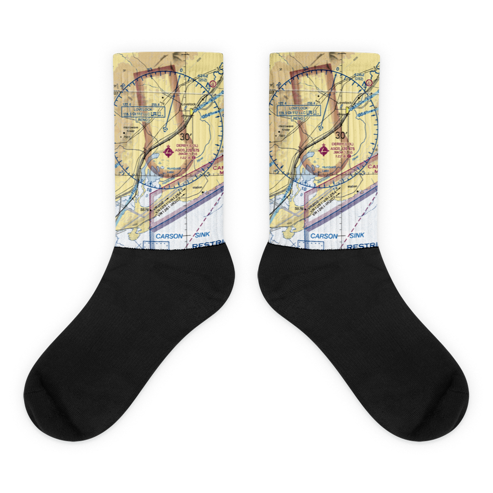 Derby Field (LOL) VFR Sectional Socks 