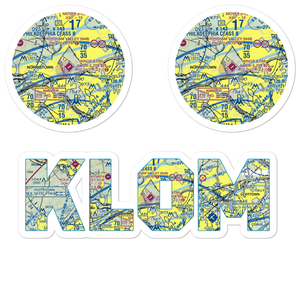 Wings Field (LOM) VFR Sectional Sticker Pack