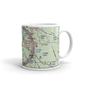 Lawrence Smith Memorial Airport (LRY) VFR Sectional  Mug