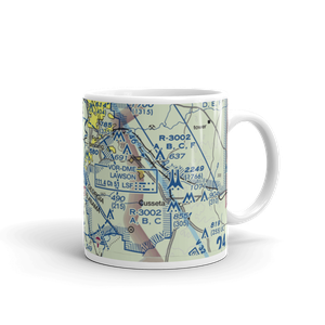 Lawson Army Air Field (Fort Benning) (LSF) VFR Sectional  Mug