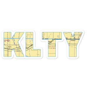 Liberty County Airport (LTY) VFR Sectional Sticker