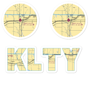 Liberty County Airport (LTY) VFR Sectional Sticker Pack