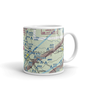 Laurens County Airport (LUX) VFR Sectional  Mug