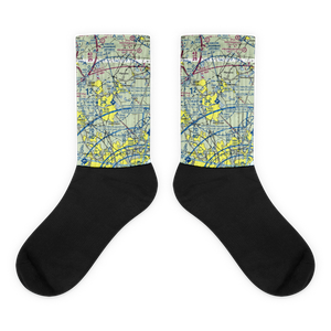 Lawrence Municipal Airport (LWM) VFR Sectional Socks