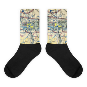 Lewiston Nez Perce County Airport (LWS) VFR Sectional Socks
