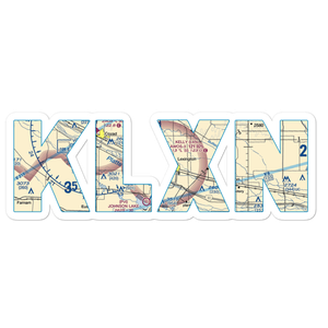 Jim Kelly Field (LXN) VFR Sectional Sticker