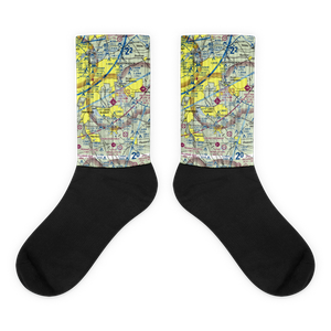 Lee's Summit Municipal Airport (LXT) VFR Sectional Socks