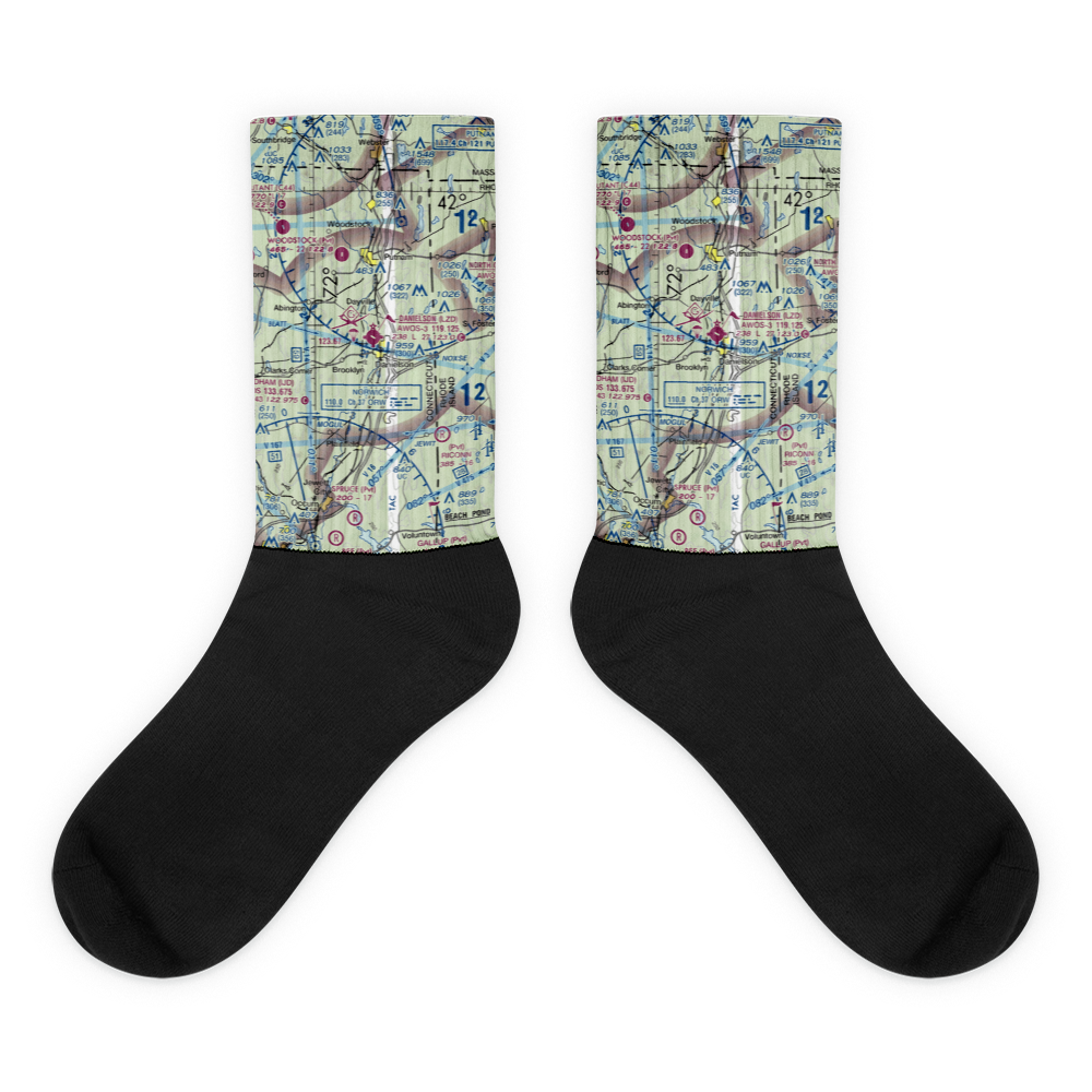 KLZD - VFR Sectional Chart on Socks