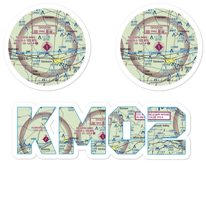 Dickson Municipal Airport (M02) VFR Sectional Sticker Pack