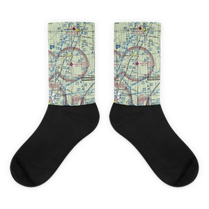 Poplarville Pearl River County Airport (M13) VFR Sectional Socks